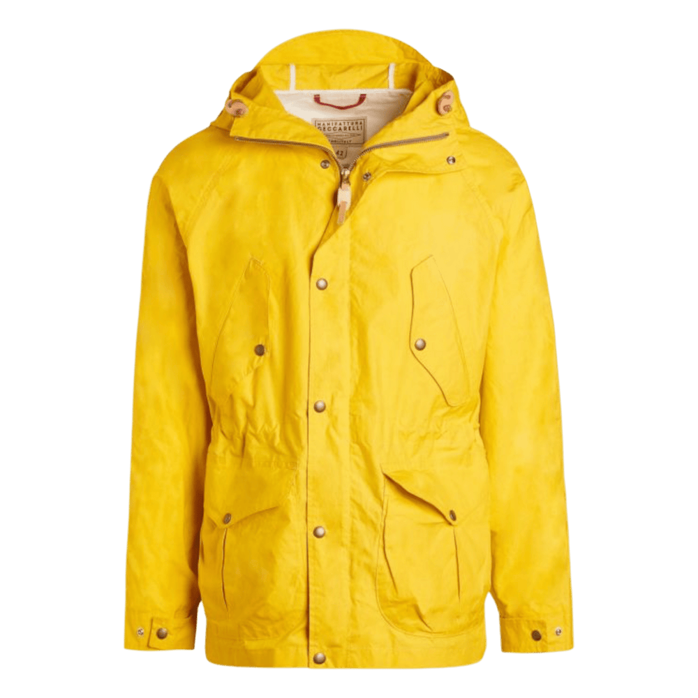 UNIT Hamburg - Ceccarelli, All Season Jacke, lang, gewachst, gelb - Ceccarelli