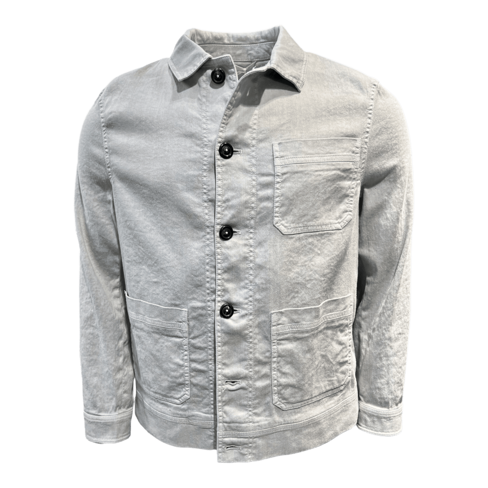 UNIT Hamburg - Circolo 1901, Overshirt Leinen mit Baumwolle, hellgrau - Circolo 1901