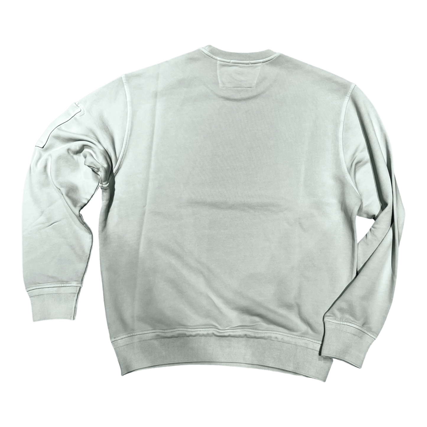 UNIT Hamburg - C.P. Company Diagonal Crew Neck Resist Dyed Sweat, mint - C.P. Company