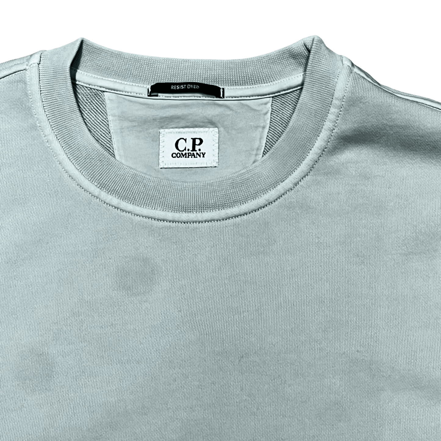 UNIT Hamburg - C.P. Company Diagonal Crew Neck Resist Dyed Sweat, mint - C.P. Company