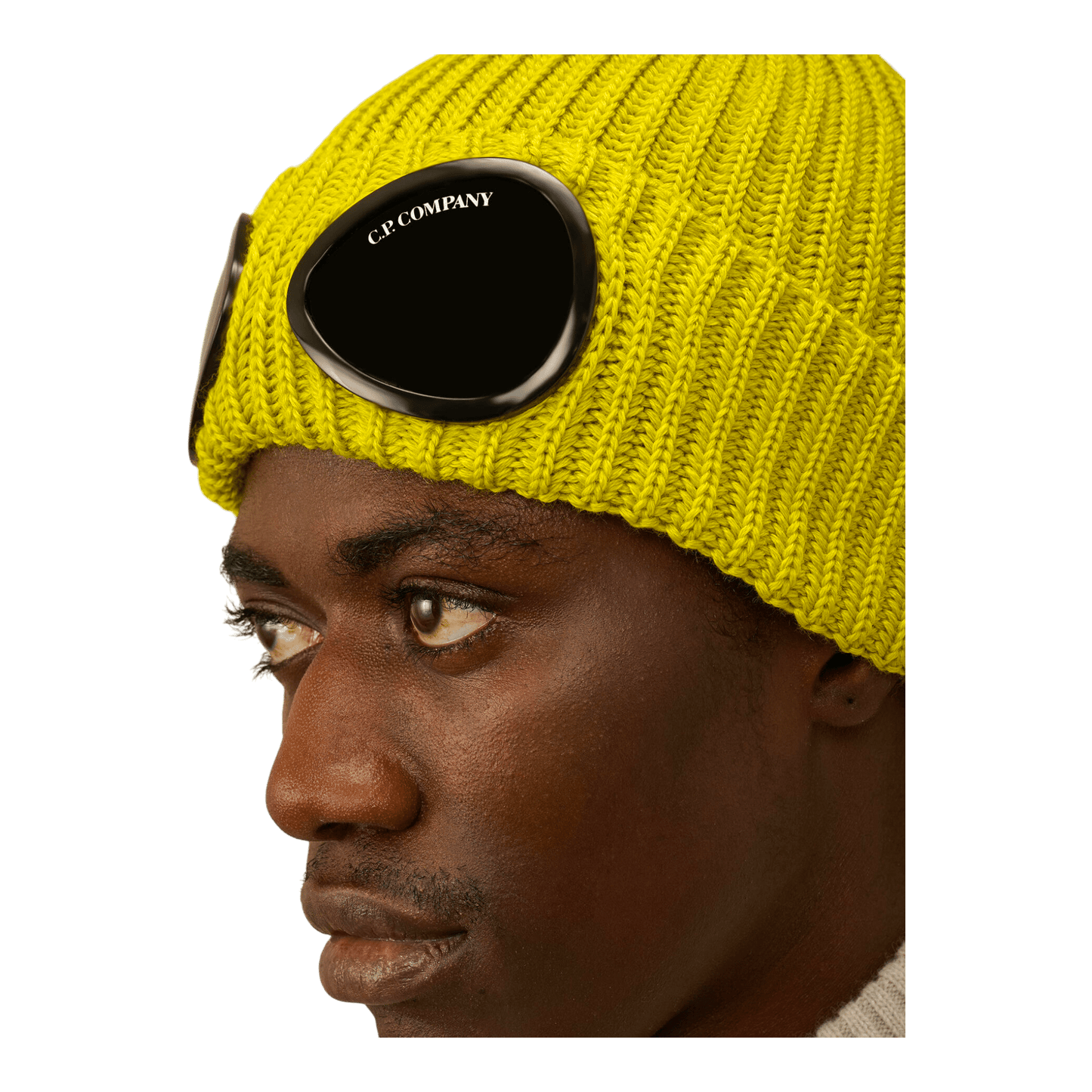 UNIT Hamburg - C.P. Company Goggle Beanie – gelbgrün | UNIT Hamburg - C.P. Company