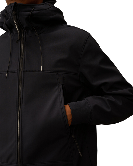 UNIT Hamburg - C.P. Company Goggle Jacket - Shell - R Softshell, navy - C.P. Company