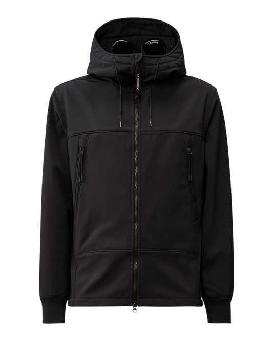 UNIT Hamburg - C.P. Company Goggle Jacket - Shell - R Softshell, navy - C.P. Company