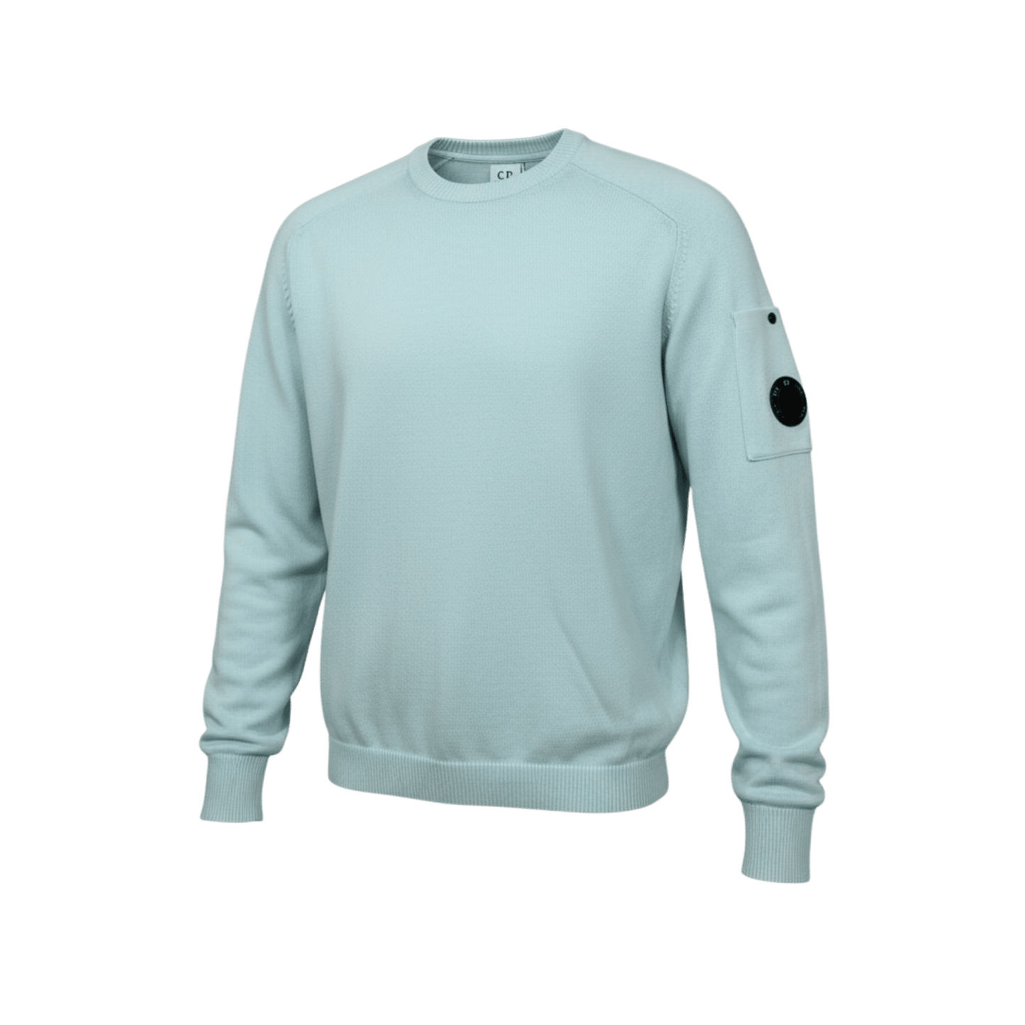 UNIT Hamburg - C.P. Company Pullover Baumwoll‑Krepp Misty Blue - C.P. Company