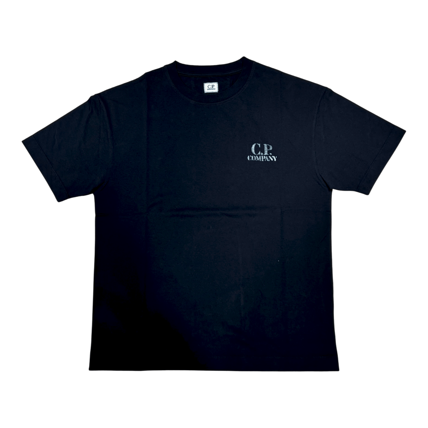 UNIT Hamburg - C.P. Company Sailor Logo T-Shirt – Printshirt Herren, navy - C.P. Company