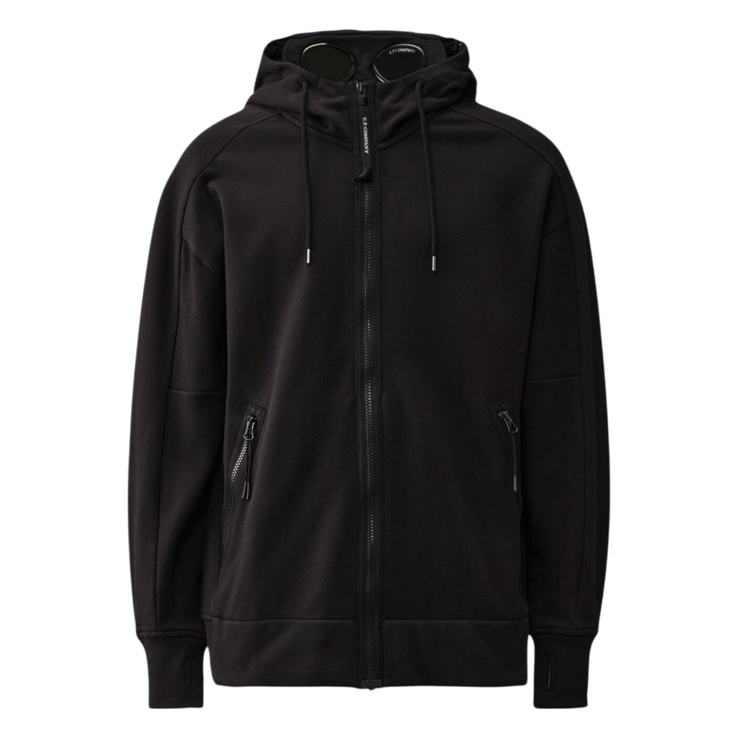 UNIT Hamburg - C.P. Company, Sweatjacke mit Kapuze und Goggle, navy - C.P. Company