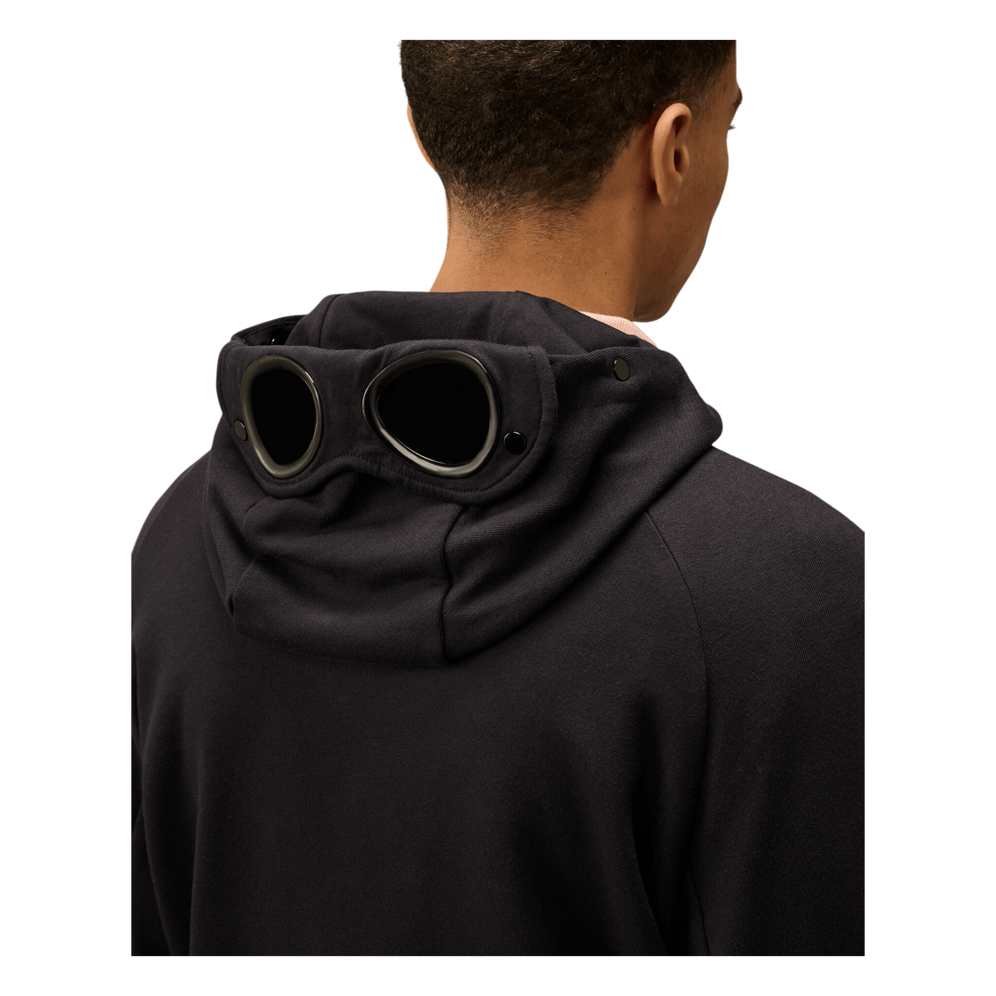UNIT Hamburg - C.P. Company, Sweatjacke mit Kapuze und Goggle, navy - C.P. Company