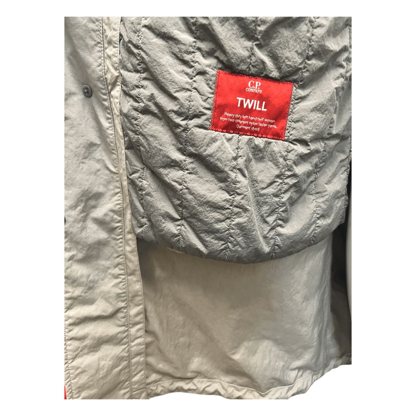 UNIT Hamburg - C.P. Company, Trenchcoat, Twill, grau - C.P. Company