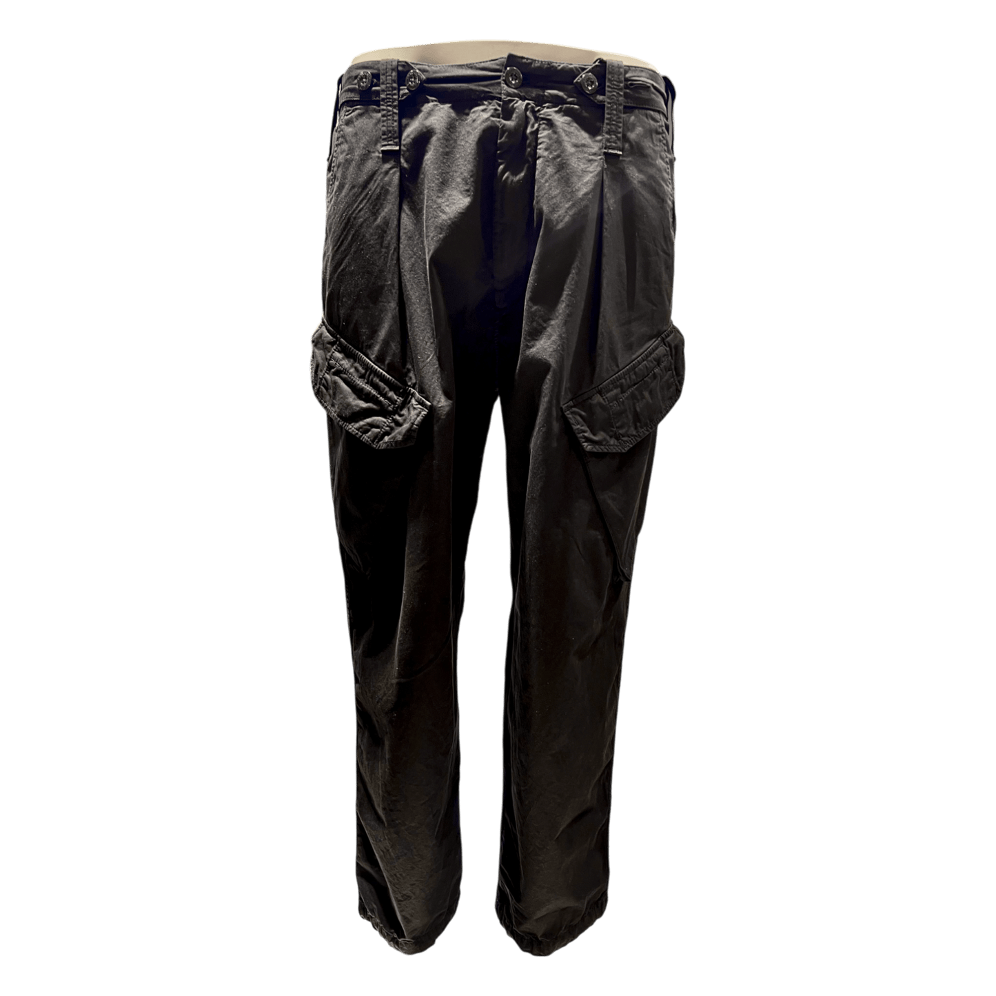 C.P. Company, weite Cargohose, schwarz - UNIT Hamburg