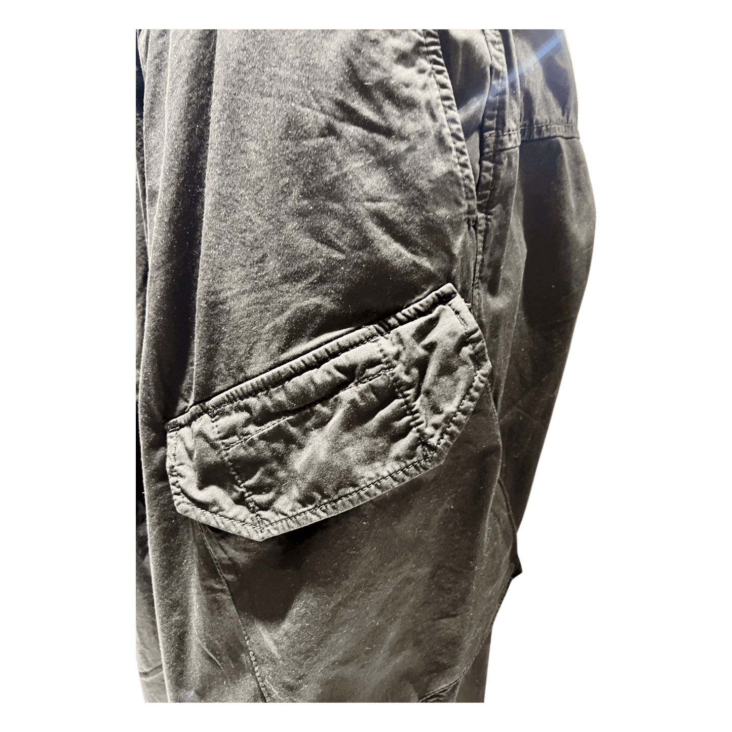 C.P. Company, weite Cargohose, schwarz - UNIT Hamburg