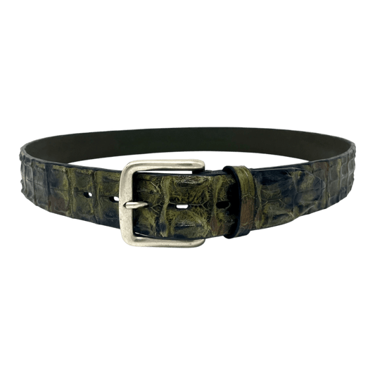 UNIT Hamburg - Fausto Colato, Croco camouflage belt, olive - Fausto Colato