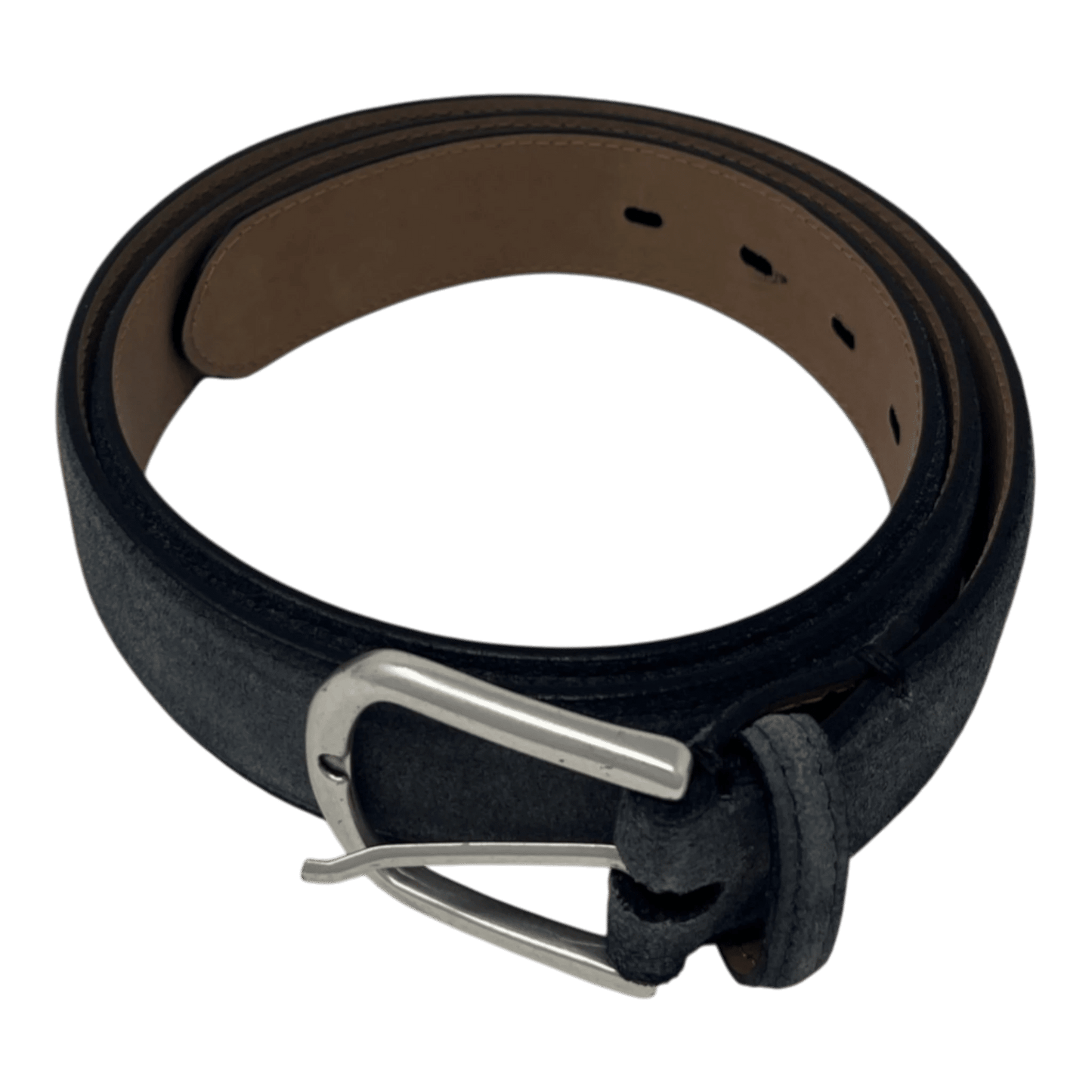 UNIT Hamburg - Fausto Colato, Velours Gürtel – gewaschen, navy - Fausto Colato