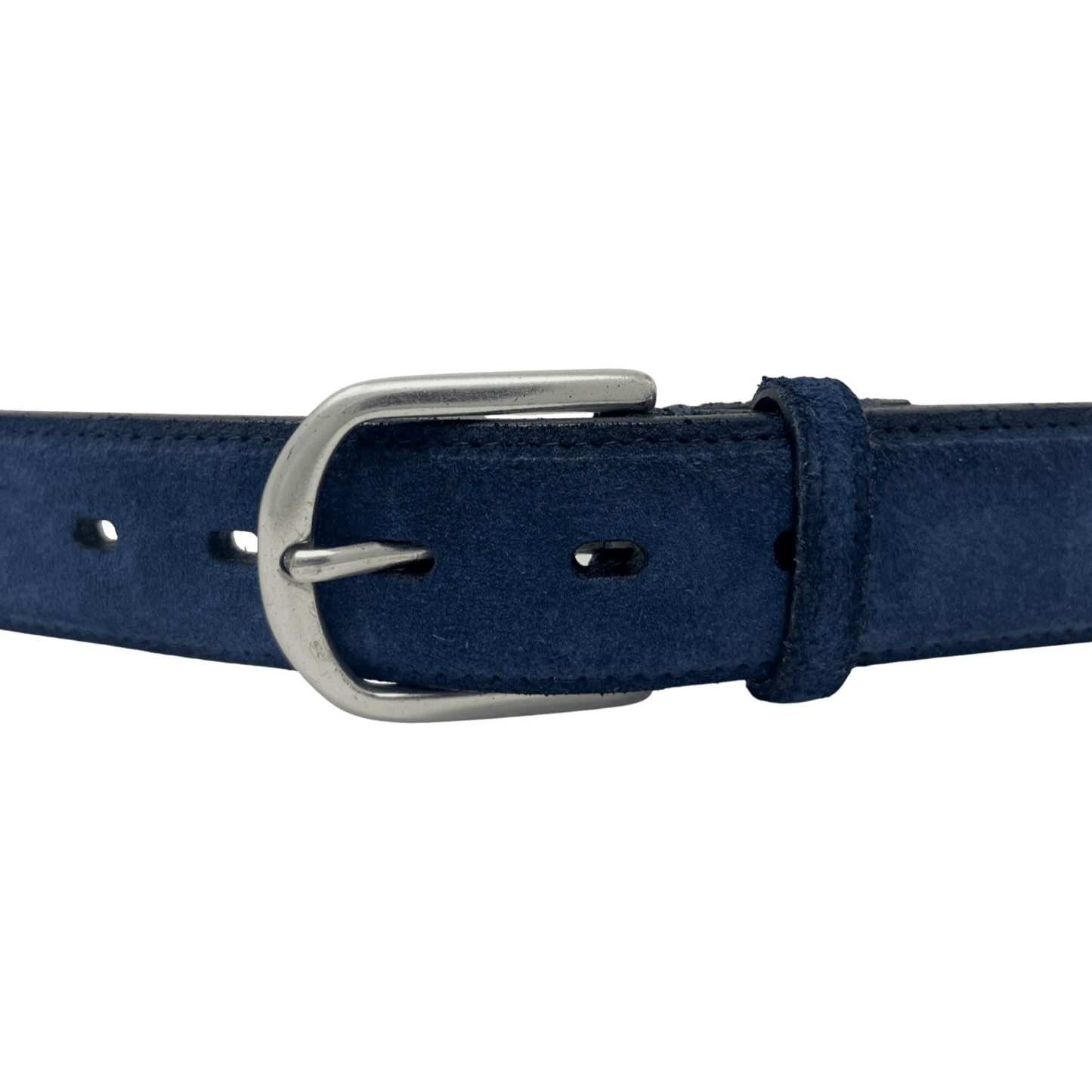 UNIT Hamburg - Fausto Colato, Velours Gürtel – gewaschen, navy - Fausto Colato