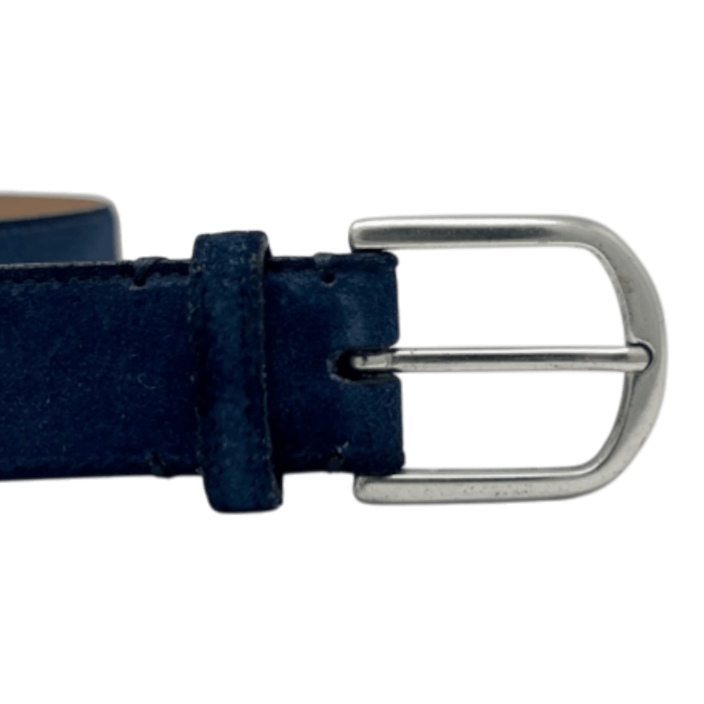 UNIT Hamburg - Fausto Colato, Velours Gürtel – gewaschen, navy - Fausto Colato