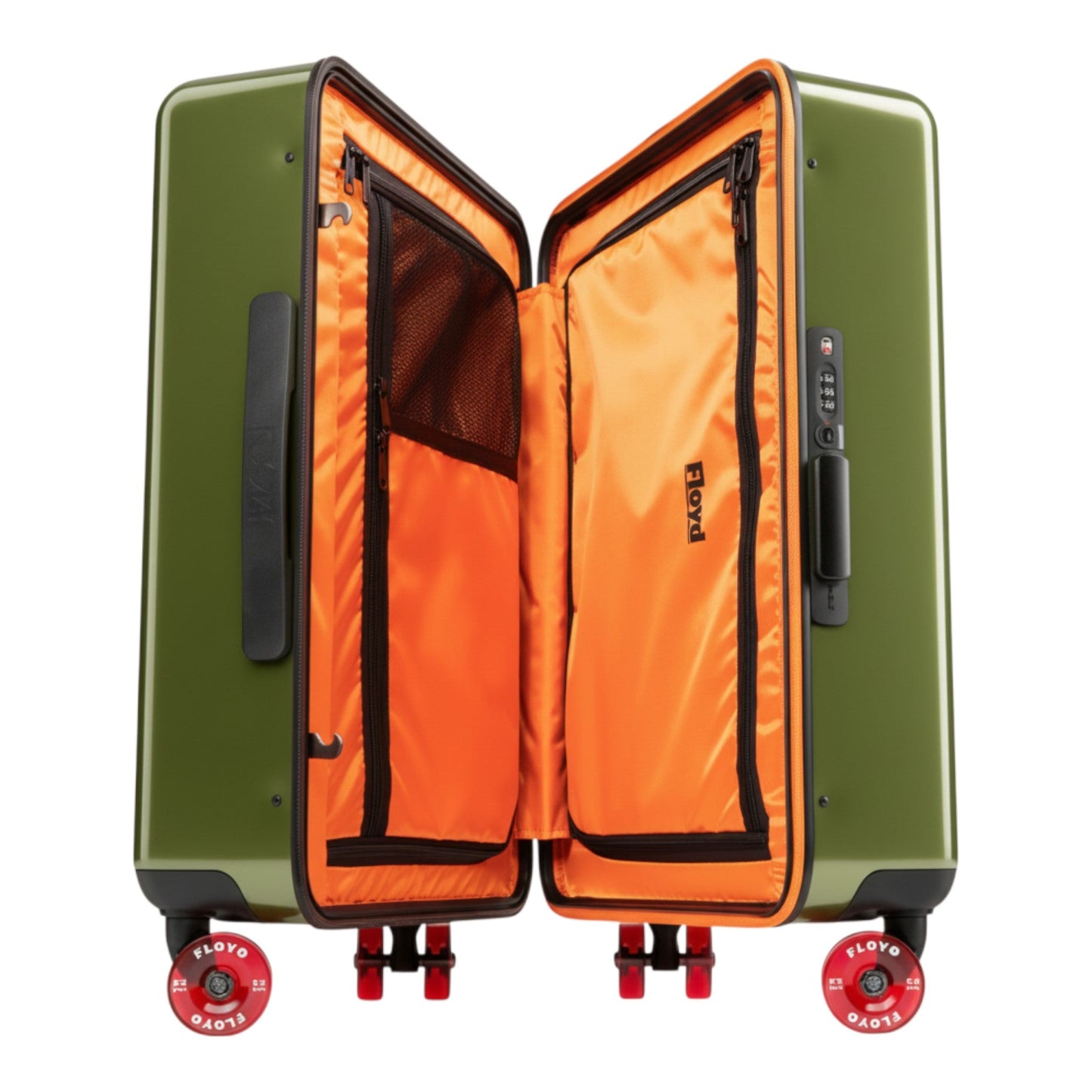 UNIT Hamburg - Floyd, Check - in Koffer, vegas green - Floyd
