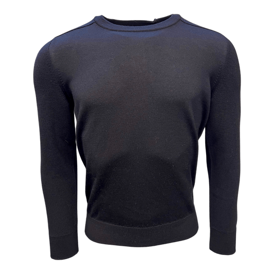 UNIT Hamburg - Gran Sasso, Rainwool, Feinstrick, Rundhals, navy - Gran Sasso