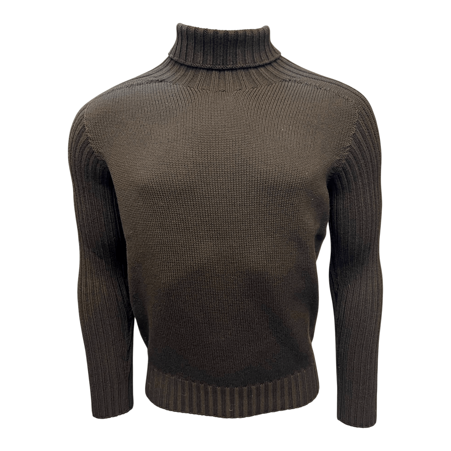 UNIT Hamburg - Gran Sasso, Rainwool Rollkragen, espresso braun - Gran Sasso