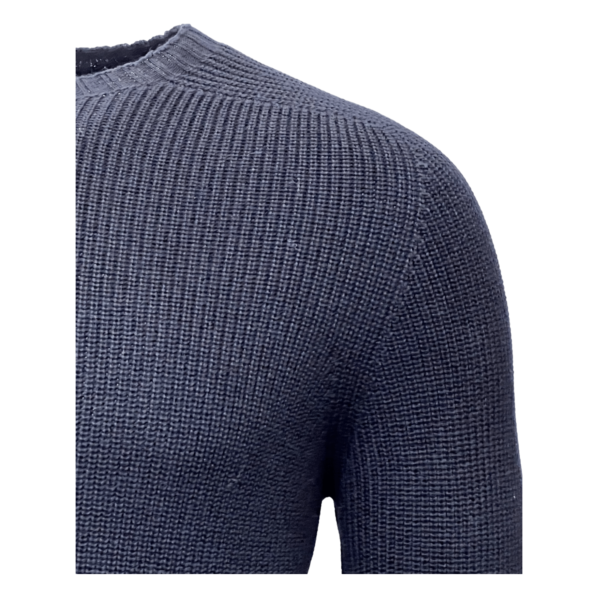 Gran Sasso, Rainwool Rundhals, navy - UNIT Hamburg