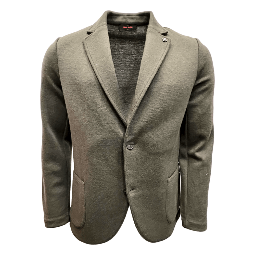 UNIT Hamburg - Gran Sasso, Rainwool Sakko, moosgrün - Gran Sasso