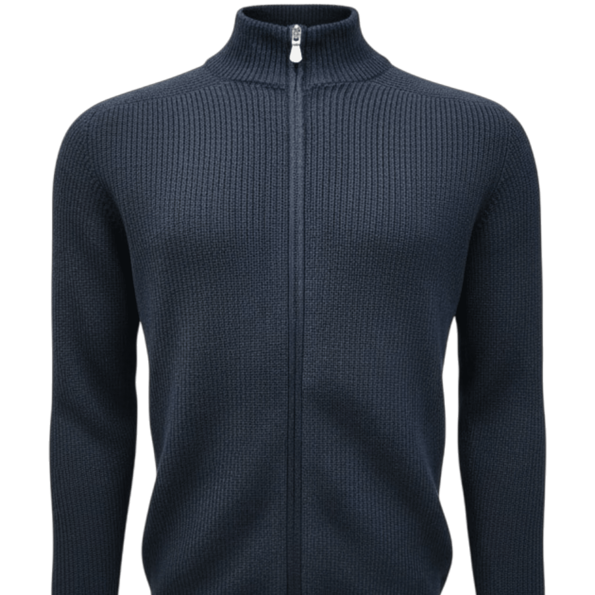 UNIT Hamburg - Gran Sasso, Rainwool Strickjacke, navy - Gran Sasso