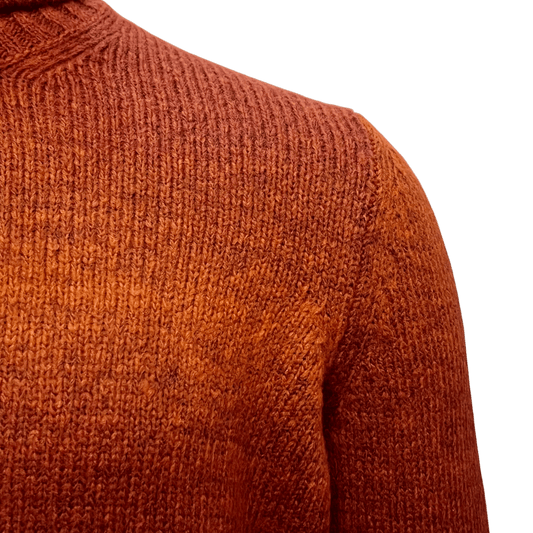 UNIT Hamburg - Gran Sasso dolcevita colore sfumato arancio-rosso | UNIT Hamburg - Gran Sasso