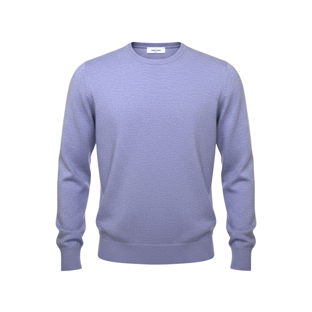 UNIT Hamburg - Gran Sasso, Woll/Kaschmir, Rundhals, flieder - Gran Sasso