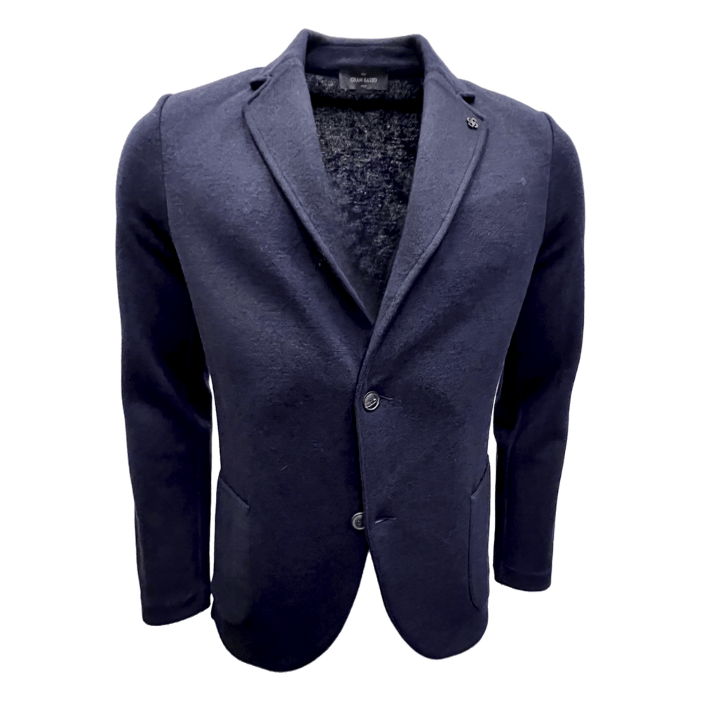 UNIT Hamburg - Gran Sasso,Rainwool Sakko, navy - Gran Sasso