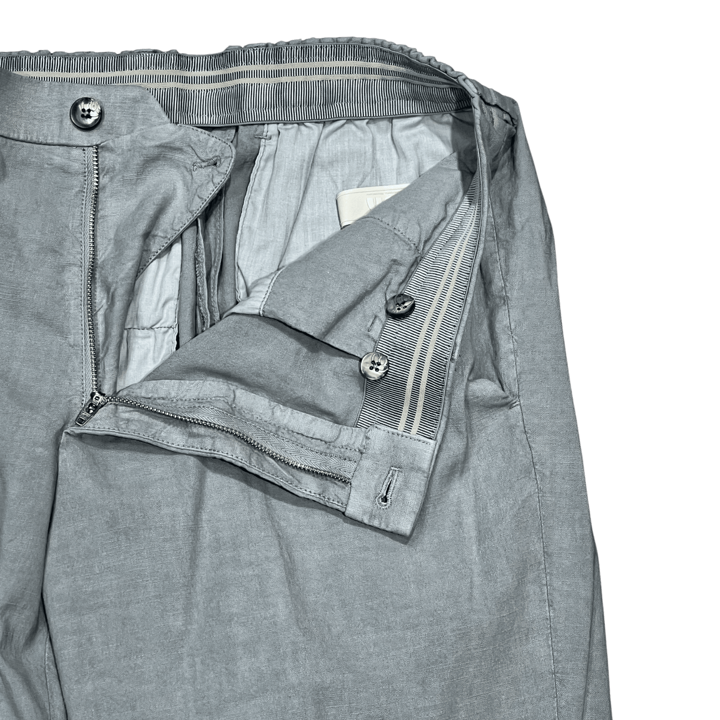 UNIT Hamburg - GTA il Pantalone, Davide, Baumwolle / Leinen, hellgrau - GTA il Pantalone