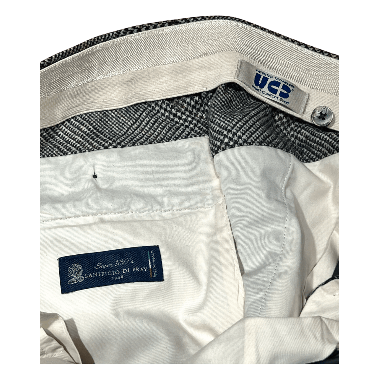 UNIT Hamburg - GTA il Pantalone, FEDERICO, Wollhose, Karo glencheck - GTA il Pantalone
