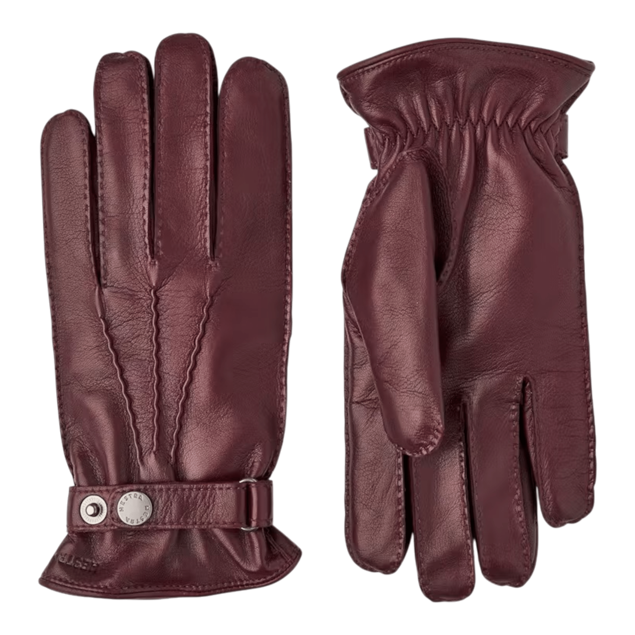 UNIT Hamburg - Hestra, Jake, Lammnappa mit Wollfutter, bordeaux - Hestra