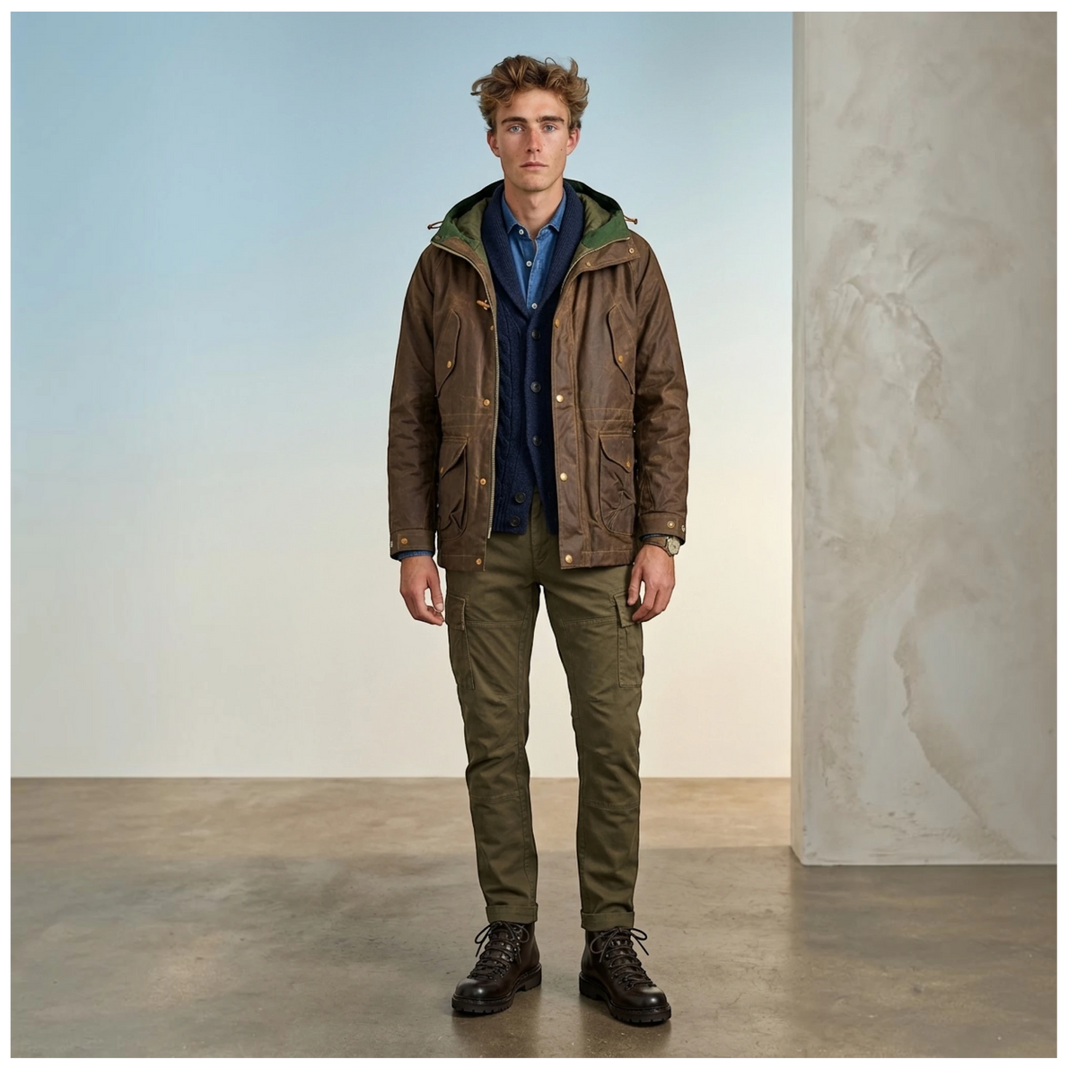 Manifattura Ceccarelli Fisherman Parka braun