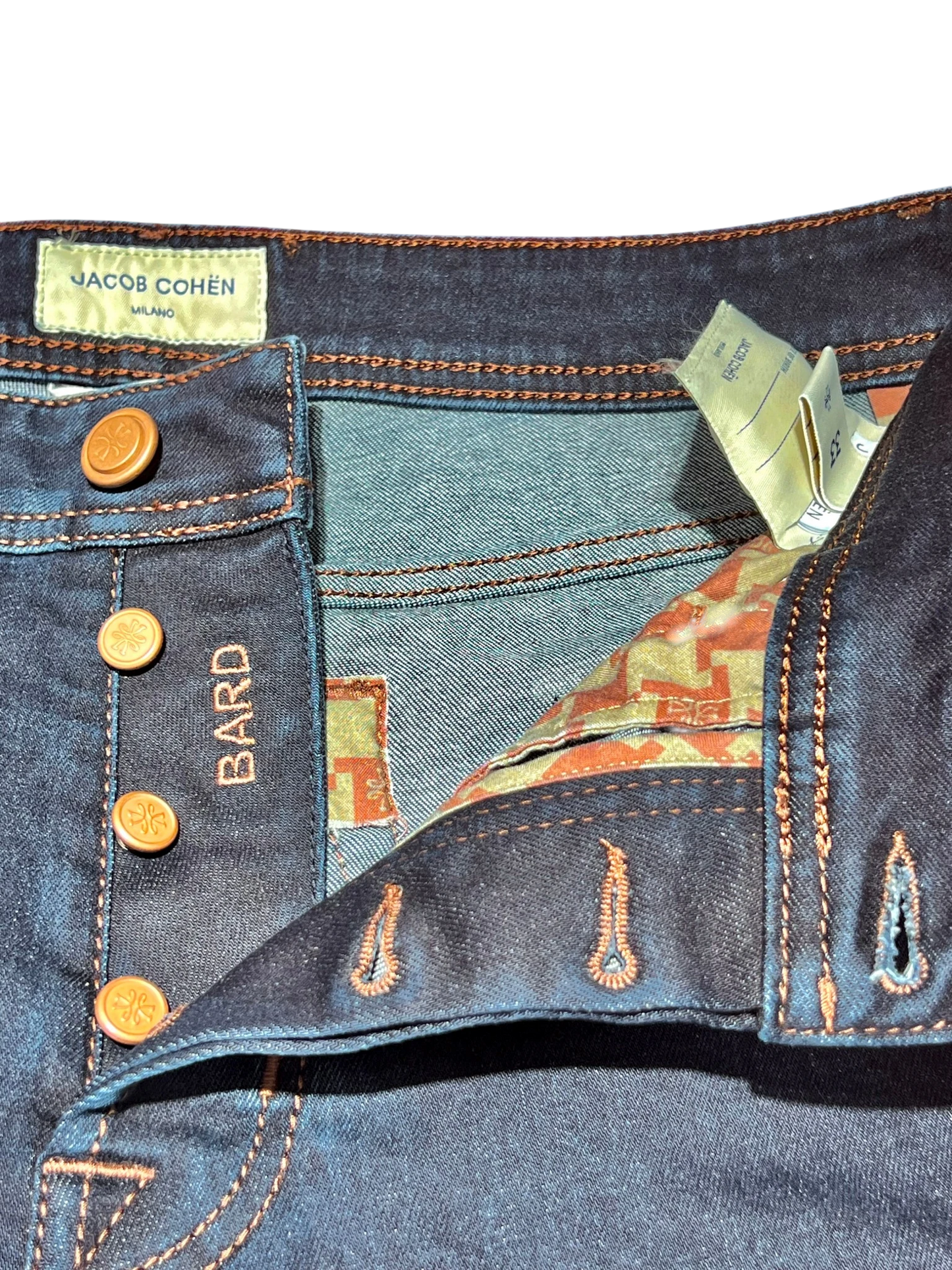 UNIT Hamburg - Jacob Cohën, BARD, chestnut label, dunkelblau - Jacob Cohën