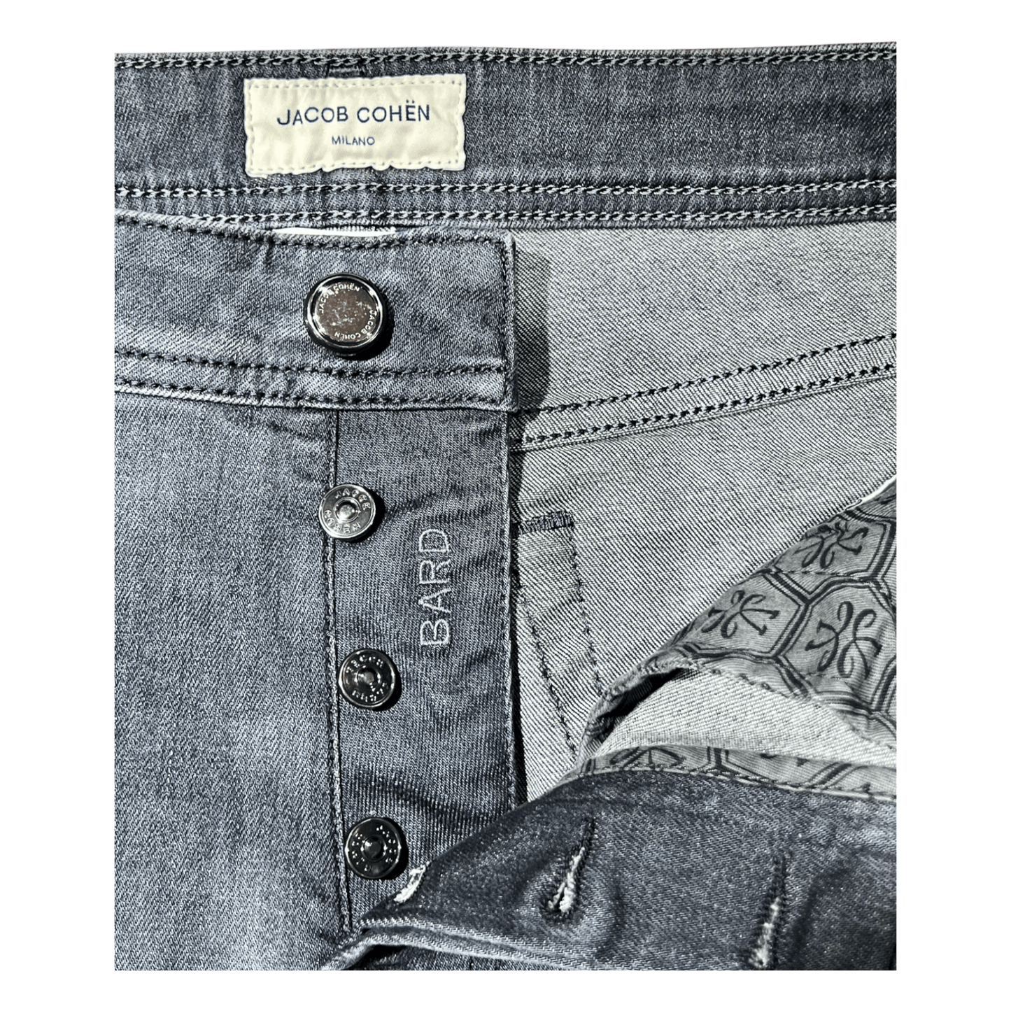 UNIT Hamburg - Jacob Cohën, Bard, gunmetal label, dark grey - Jacob Cohën
