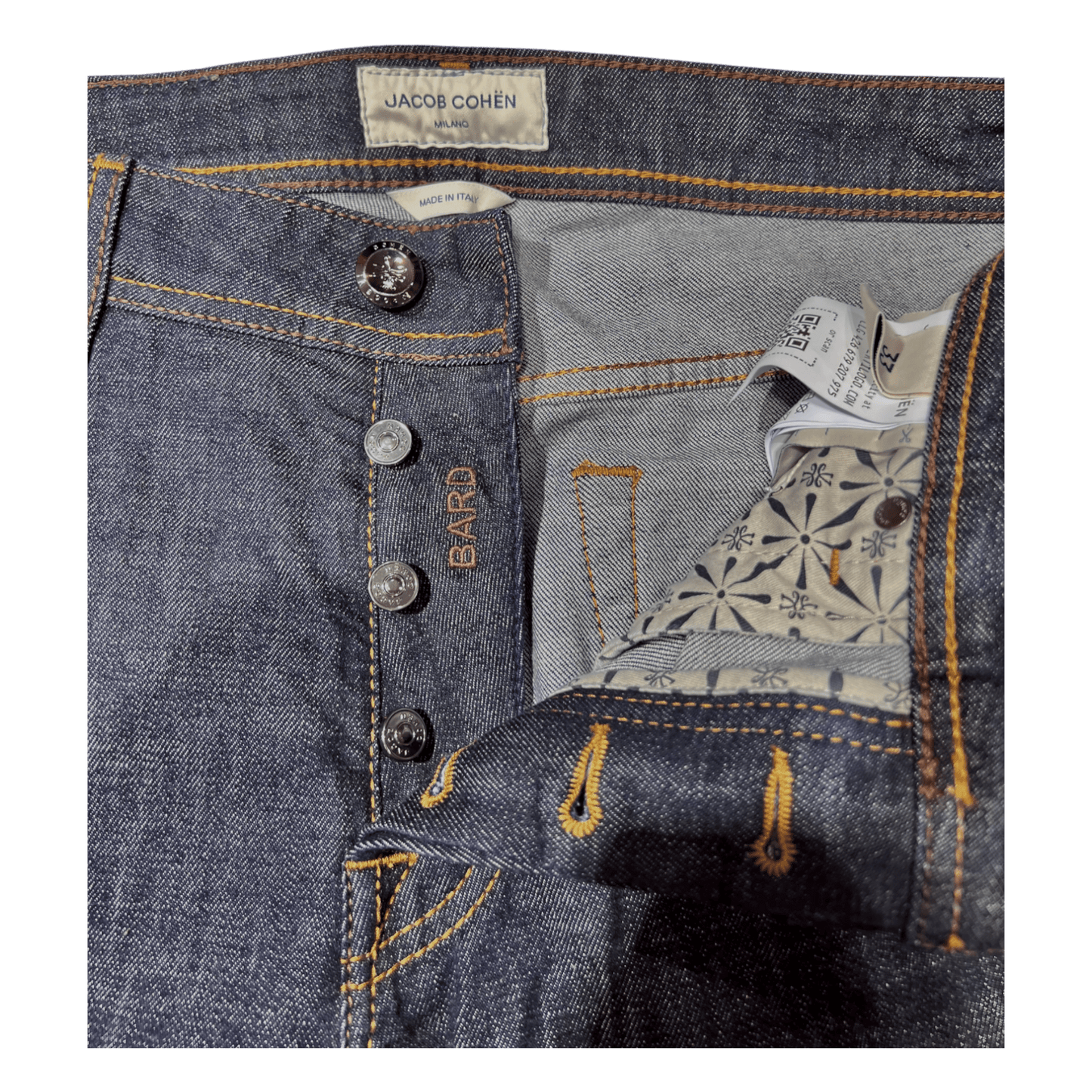 UNIT Hamburg - Jacob Cohën, BARD taupe label one washed - Jacob Cohën