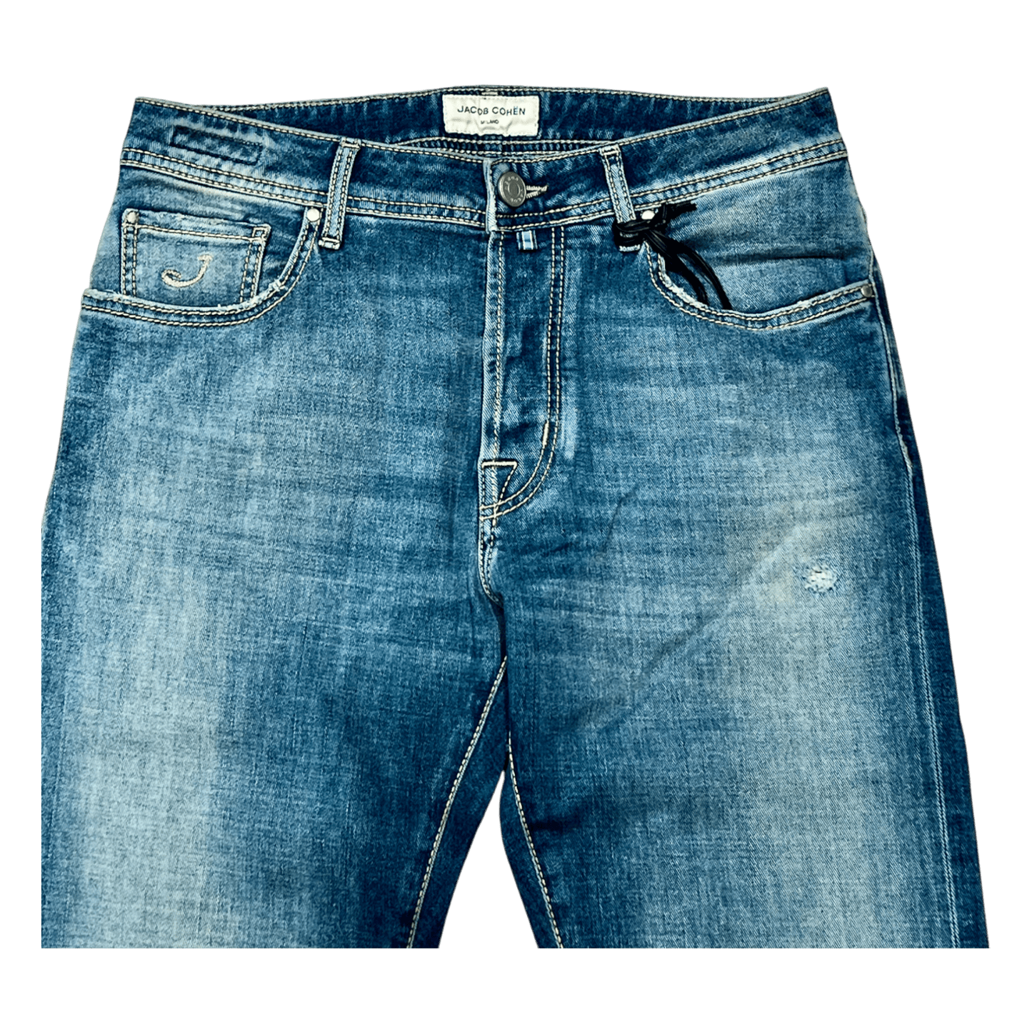 UNIT Hamburg - Jacob Cohën, Bard, vintage, sage label, medium blue - Jacob Cohën