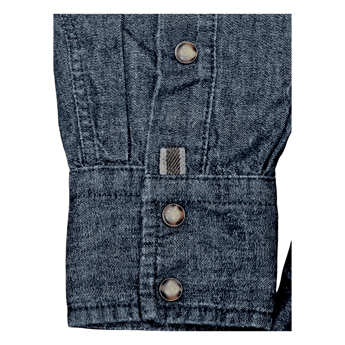 UNIT Hamburg - Jacob Cohën, Denim Westernshirt, one washed, dark blu - Jacob Cohën