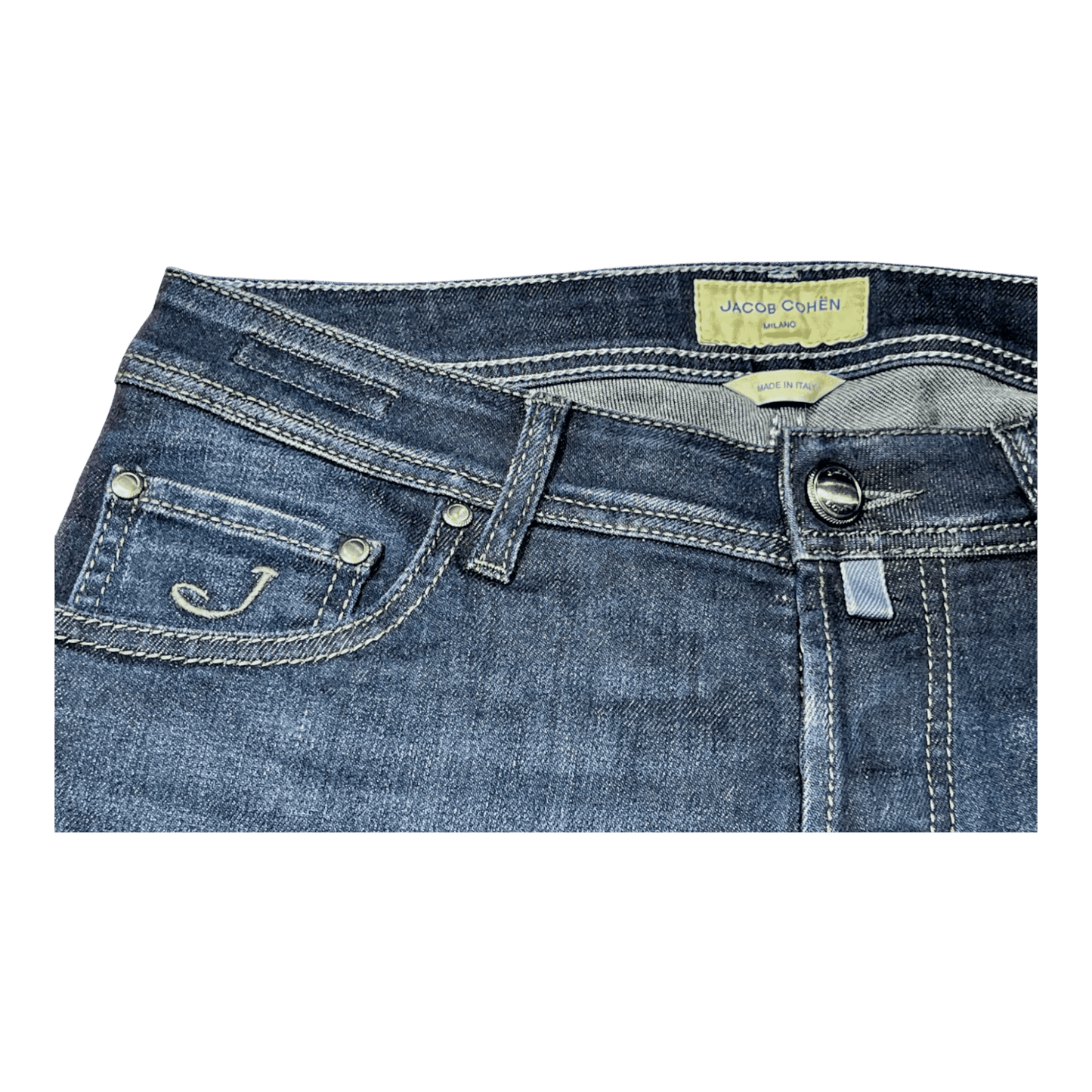 UNIT Hamburg - Jacob Cohën, Nick Slim, carbon label, dark washed - Jacob Cohën
