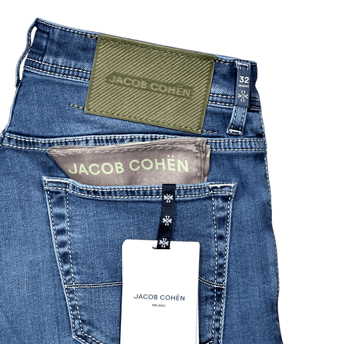 UNIT Hamburg - Jacob Cohën, NICK Slim, mid blue - Jacob Cohën