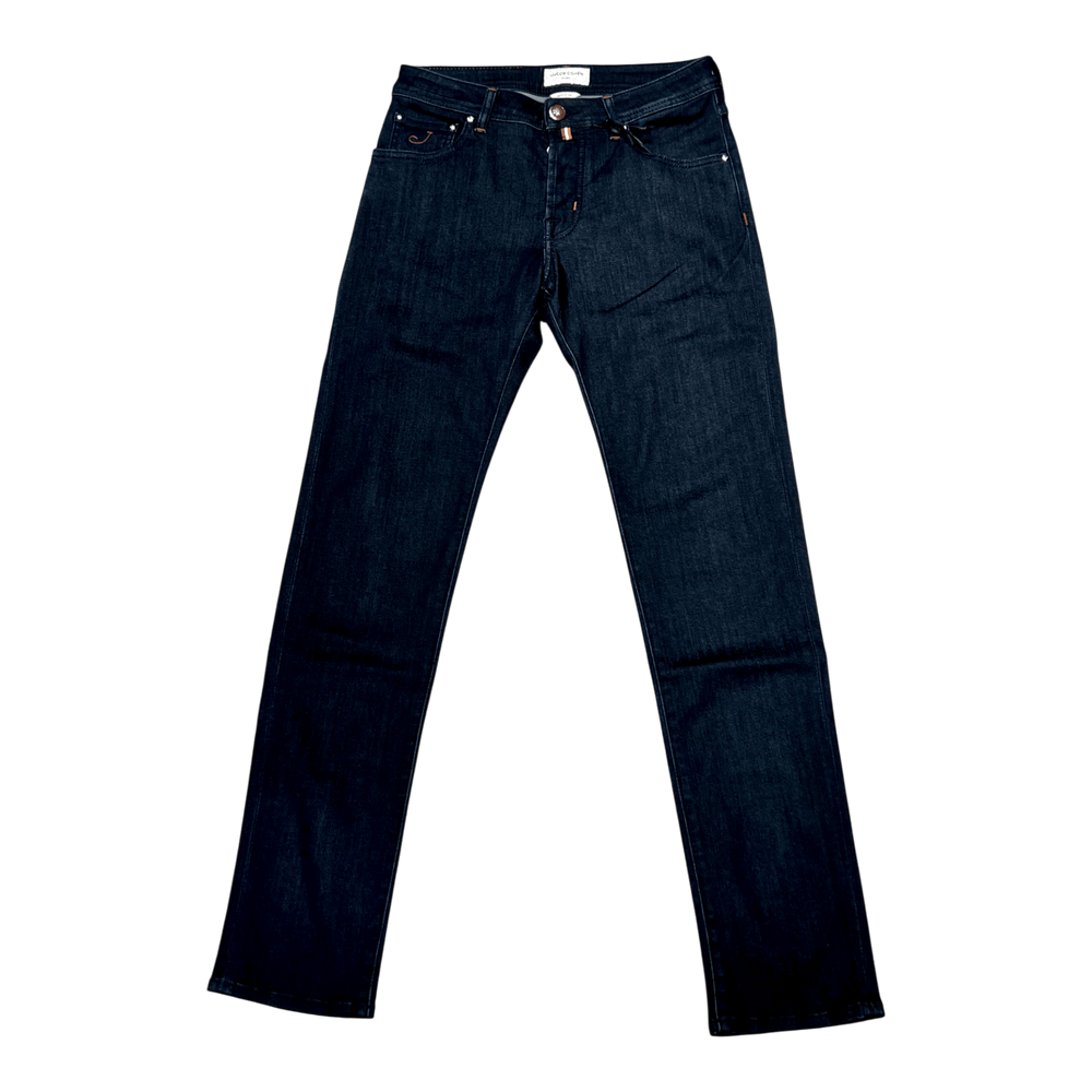 UNIT Hamburg - Jacob Cohën, Nick Slim, rostrotes label, navy - Jacob Cohën