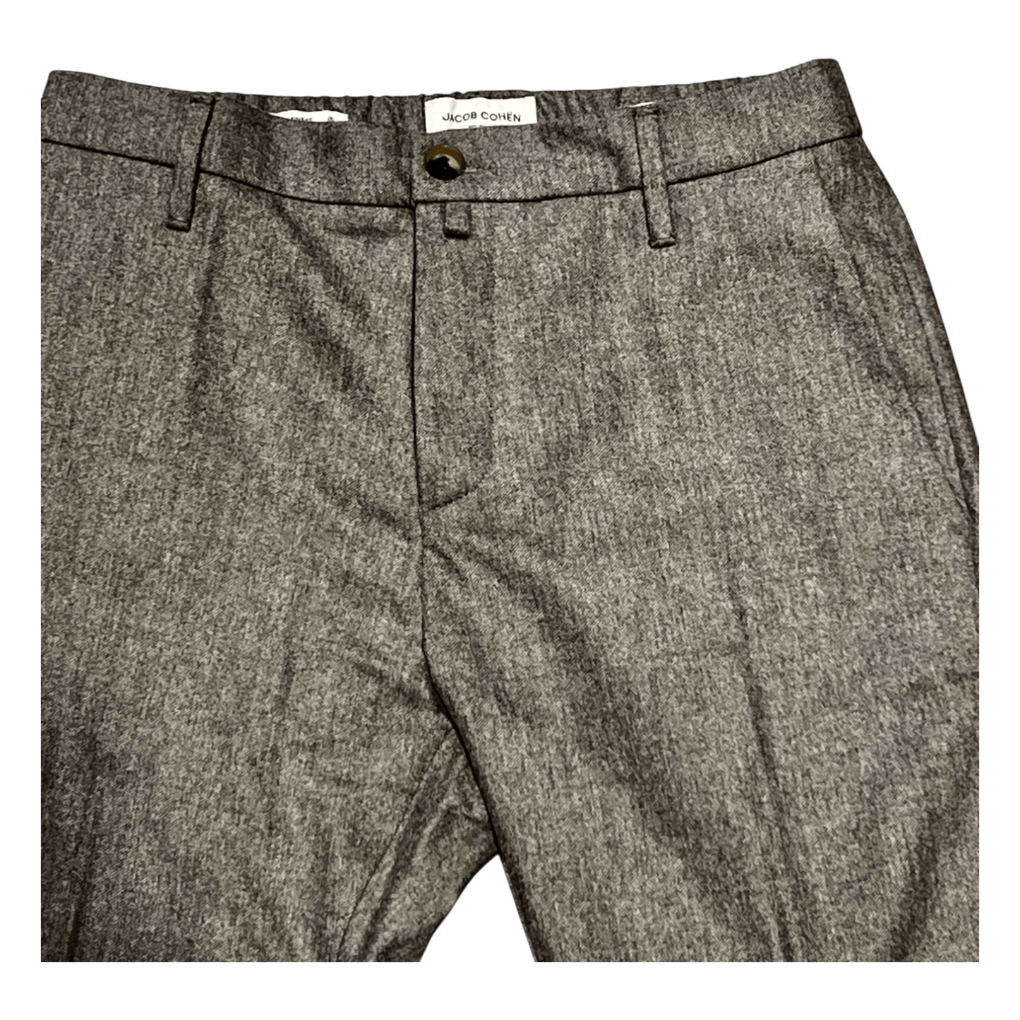 UNIT Hamburg - Jacob Cohën, Wollhose, grau - beige - Jacob Cohën