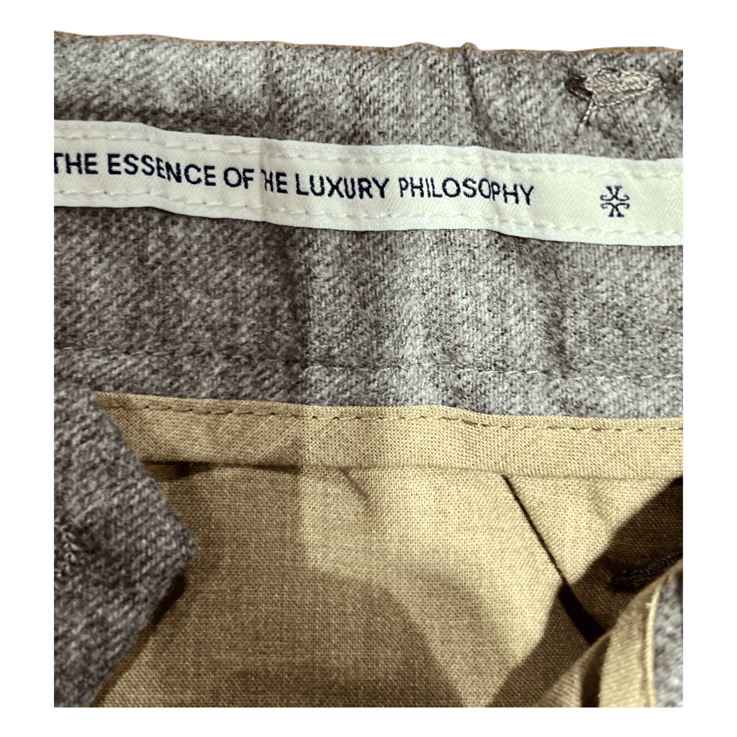 UNIT Hamburg - Jacob Cohën, Wollhose, grau - beige - Jacob Cohën