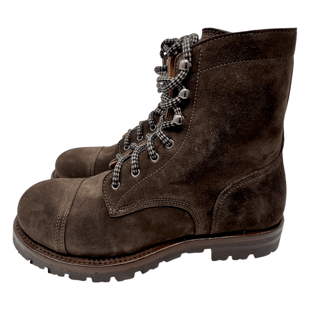 UNIT Hamburg - Lemargo, Boot, Stiefel, Kalbsveloursleder, dunkelbraun - Lemargo