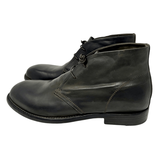 UNIT Hamburg - Lemargo, Desert Boot aus Pferdeleder, oliv - braun - Lemargo