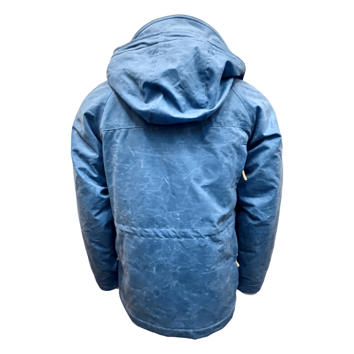 UNIT Hamburg - Manifattura Ceccarelli, Fisherman Parka – gewachste blaue Jacke aus Italien - Ceccarelli