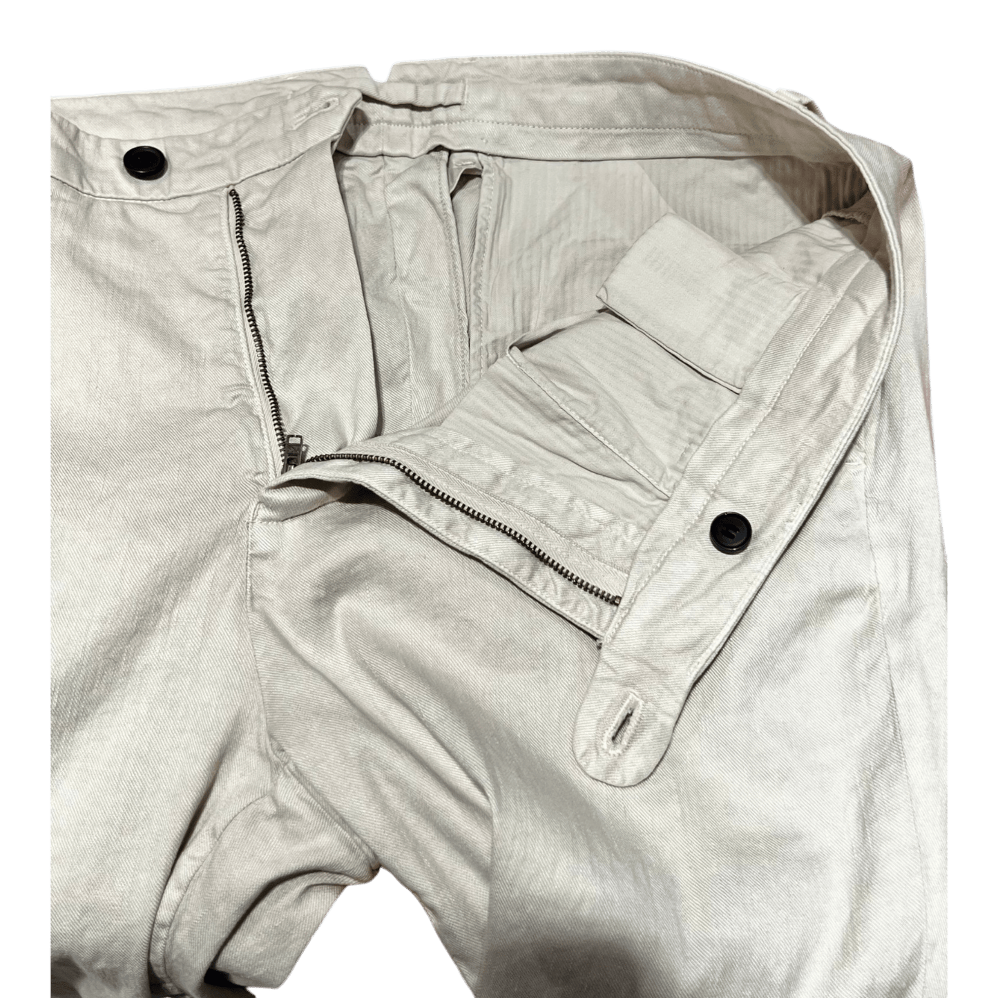 UNIT Hamburg - Never Laundry, Boston, Hose Leinen - Baumwolle, sand - Never Laundry