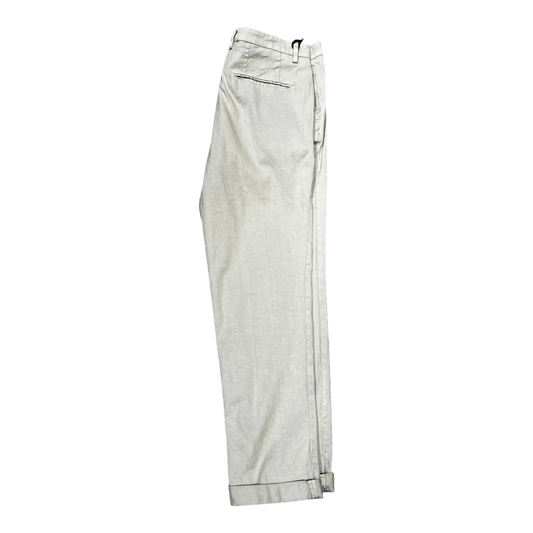 UNIT Hamburg - Never Laundry, Boston, Hose Leinen - Baumwolle, sand - Never Laundry