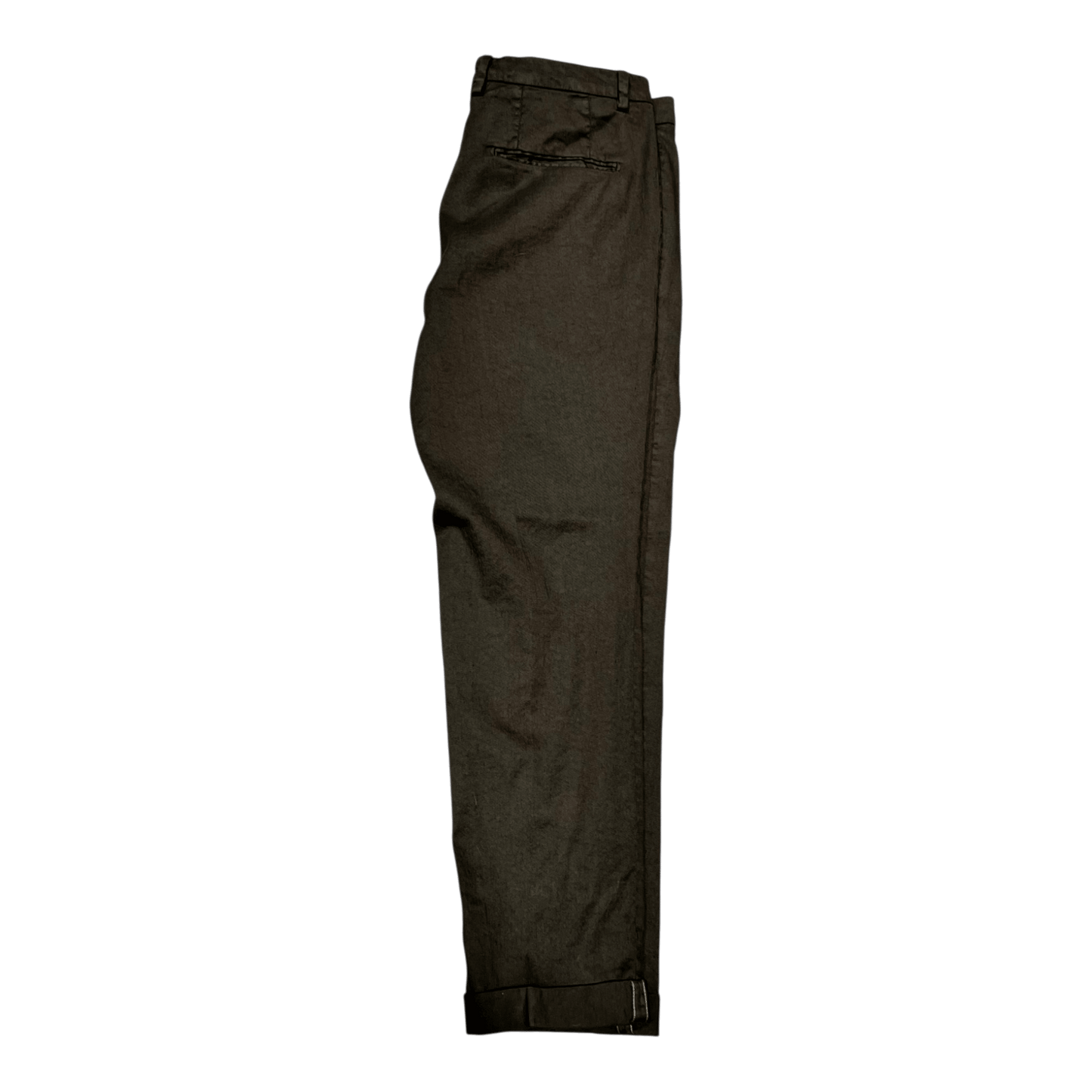 UNIT Hamburg - Never Laundry, Boston, Hose Leinen - Baumwolle, terrabraun - Never Laundry