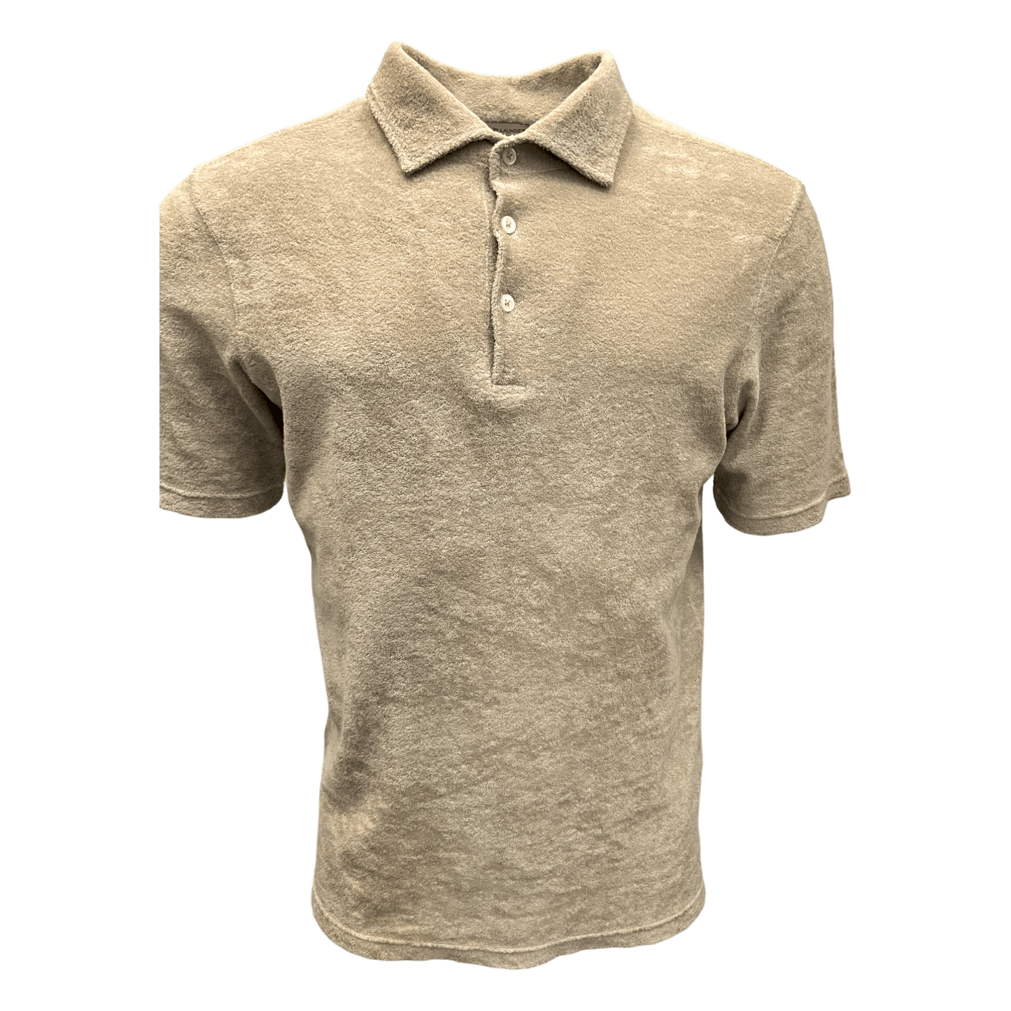 UNIT Hamburg - Never Laundry, Frottee Polo, Baumwolle, sand - Never Laundry