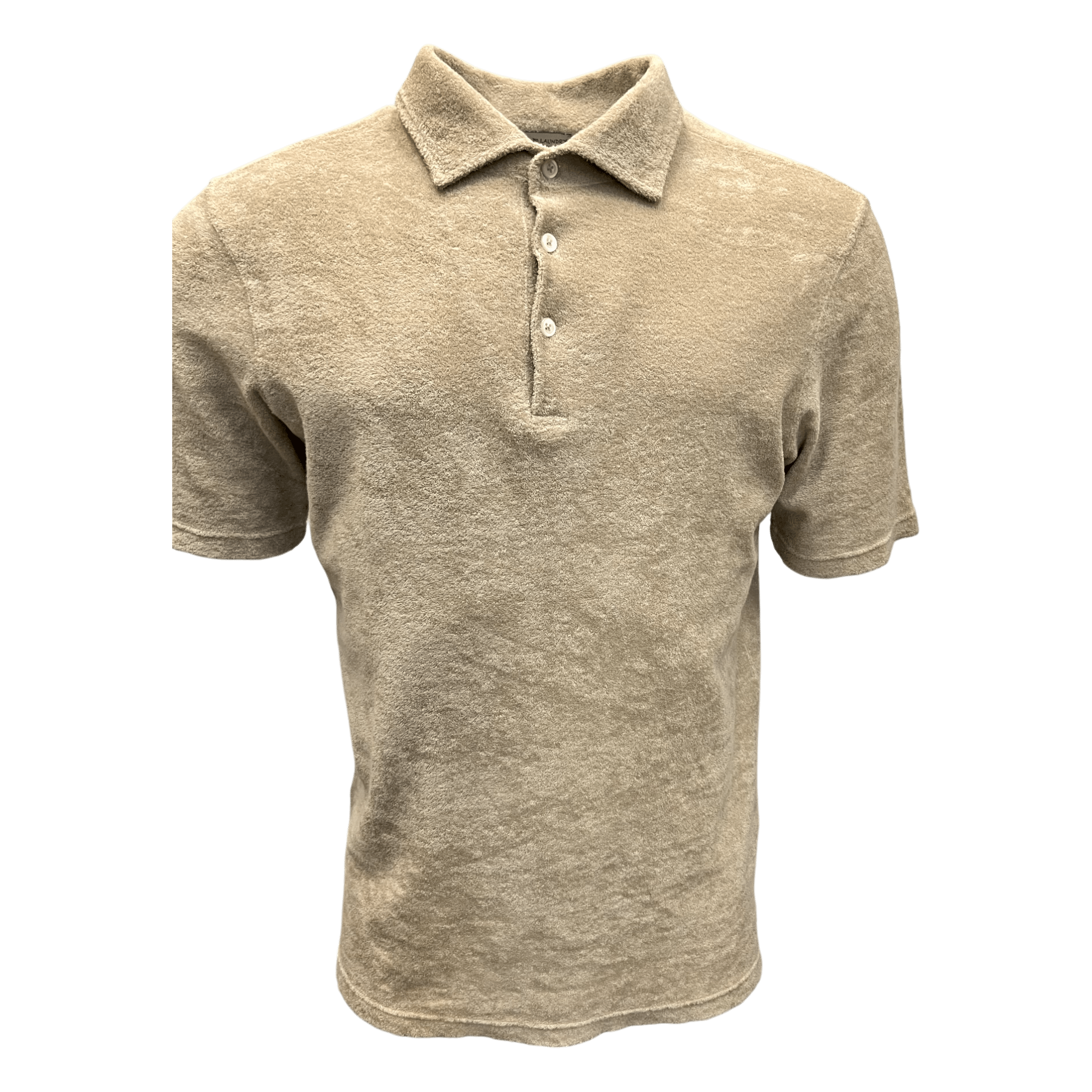 UNIT Hamburg - Never Laundry, Frottee Polo, Baumwolle, sand - Never Laundry