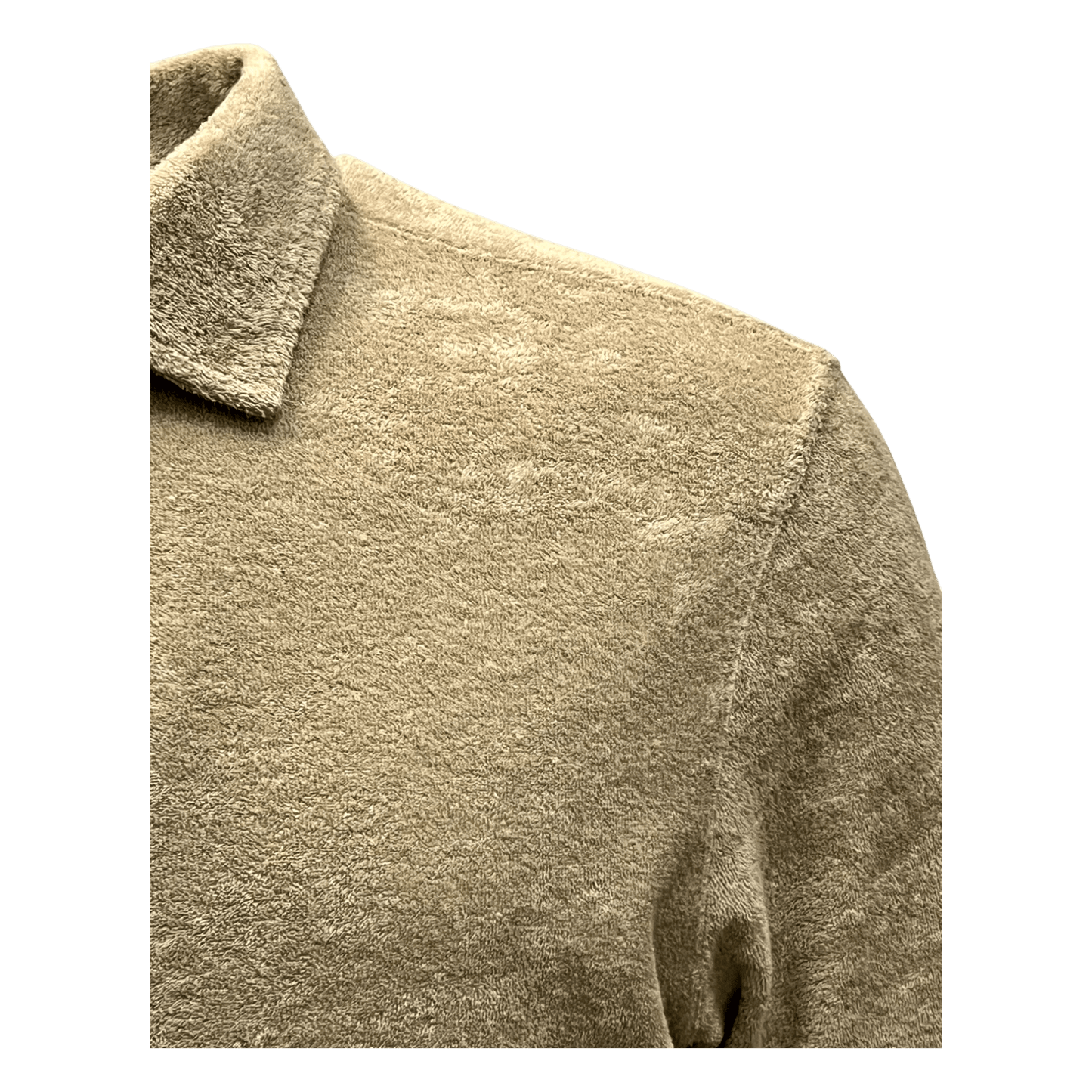 UNIT Hamburg - Never Laundry, Frottee Polo, Baumwolle, sand - Never Laundry